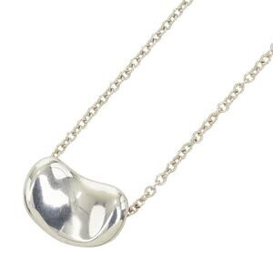 Tiffany & Co. Elsa Peretti Bean Sterling Silver 925 Necklace